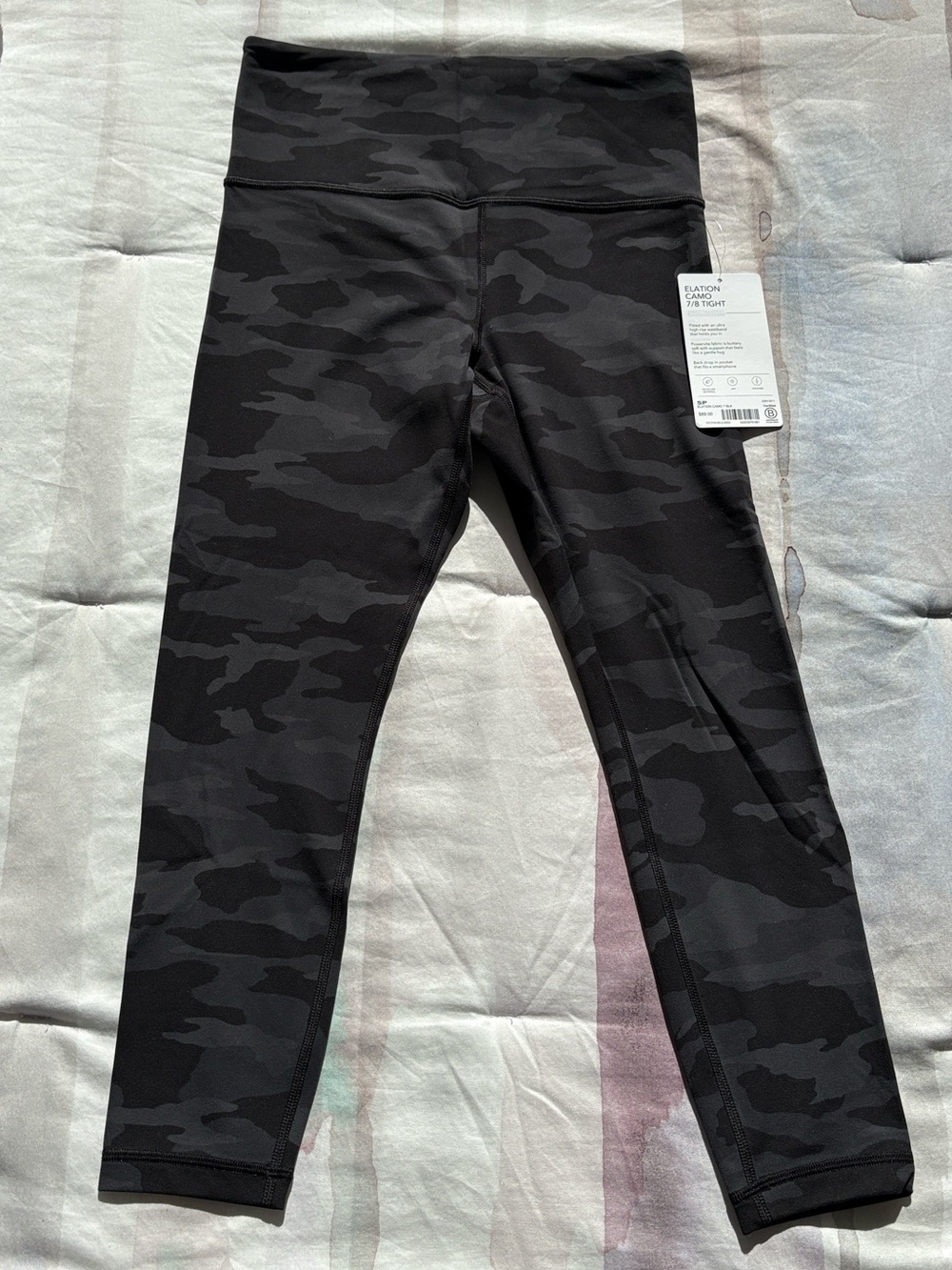 Athleta Elation Camo 7/8 Tight NEW
